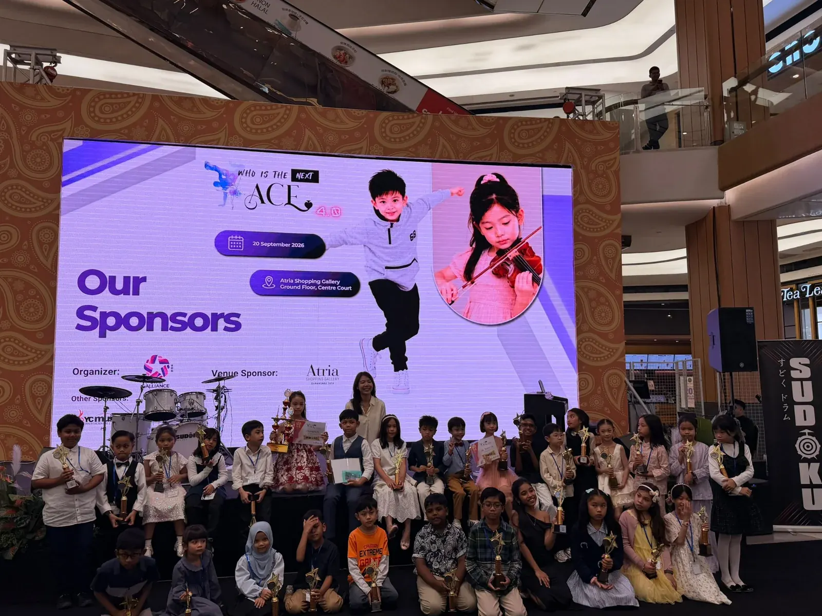 ACE 4.0 participants together at Atria Shopping Gallery